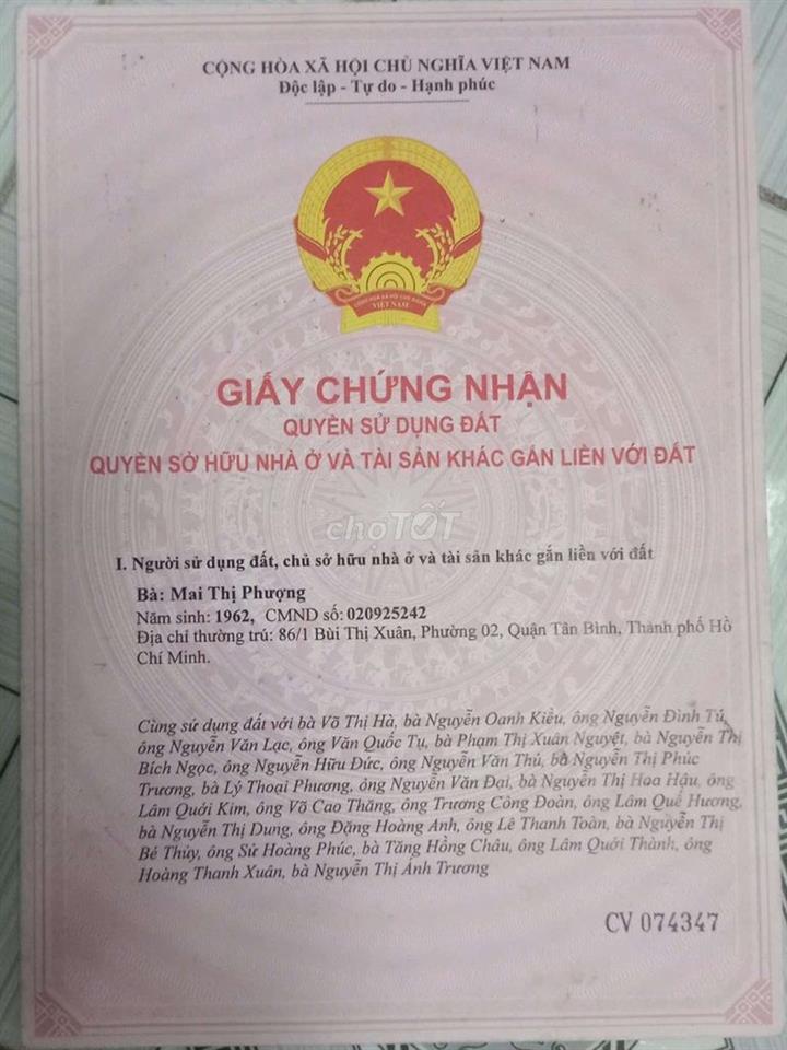 cần bán nhà. ĐC: Ấp 2, xã Hựu Thạnh, Đức Hòa, Long An. Đã có nước máy
