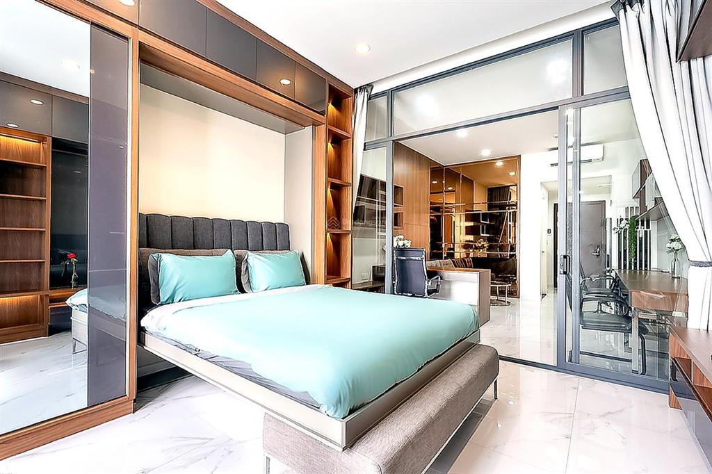 Bán officetel rivergate 151 bến vân đồn q4, 46.5m2 full nội thất, view sông, dòng tiền tốt