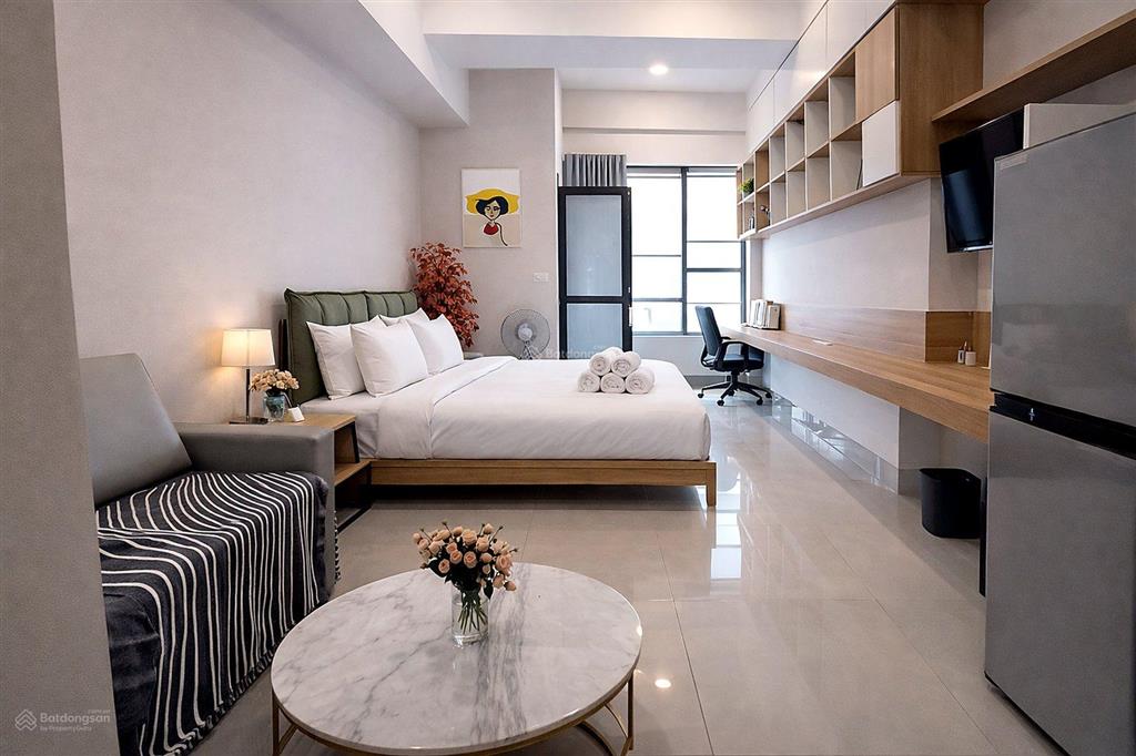 Cho thuê rivergate q4 35m2 full nt, xách vali vào ở, 15tr/tháng