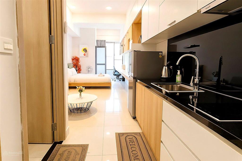 Cho thuê rivergate q4 35m2 full nt, xách vali vào ở, 15tr/tháng