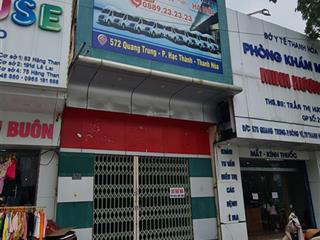 Cho thuê nhà mặt phố 572 quang trung 2, đông vệ, thanh hóa, 10 triệu vnd, 100m2