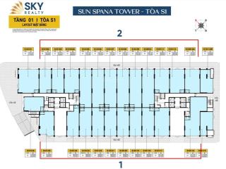 Nóng chính thức nhận booking shop khối đế sun spana tower, đặc biệt sở hữu lâu dài