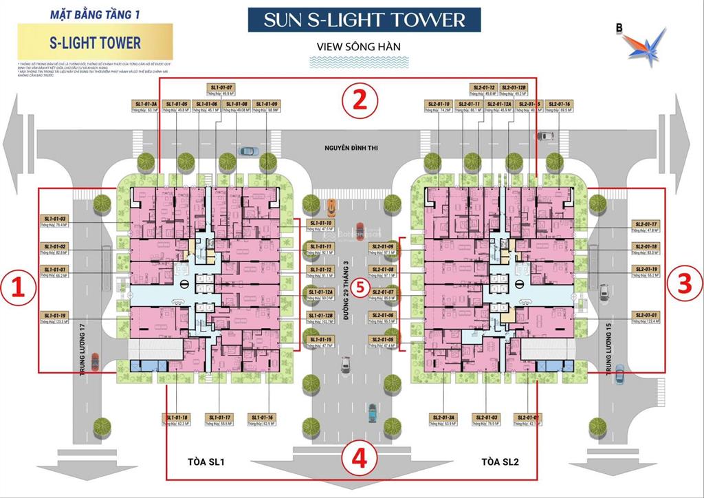 Nóng, shophouse khối đế slight cần bán, sở hữu lâu dài, 123m2