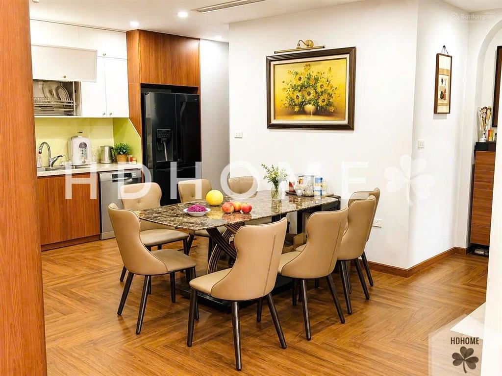 Bán căn hộ mandarin 114,2 m2 đã thiết kế 3 phòng ngủ xinh xắn  full nội thất cao cấp mới