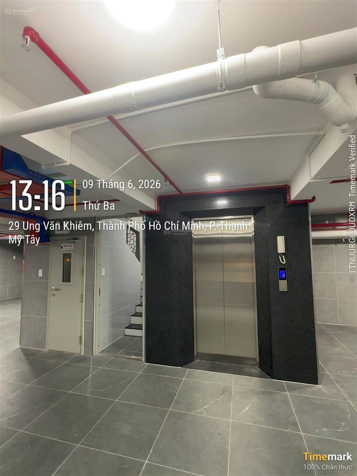 Cho thuê tòa nhà văn phòng mới 100% số 29 ung văn khiêm p thạnh mỹ tây hầm 9 tầng 8x35m, hhmg 1 thg