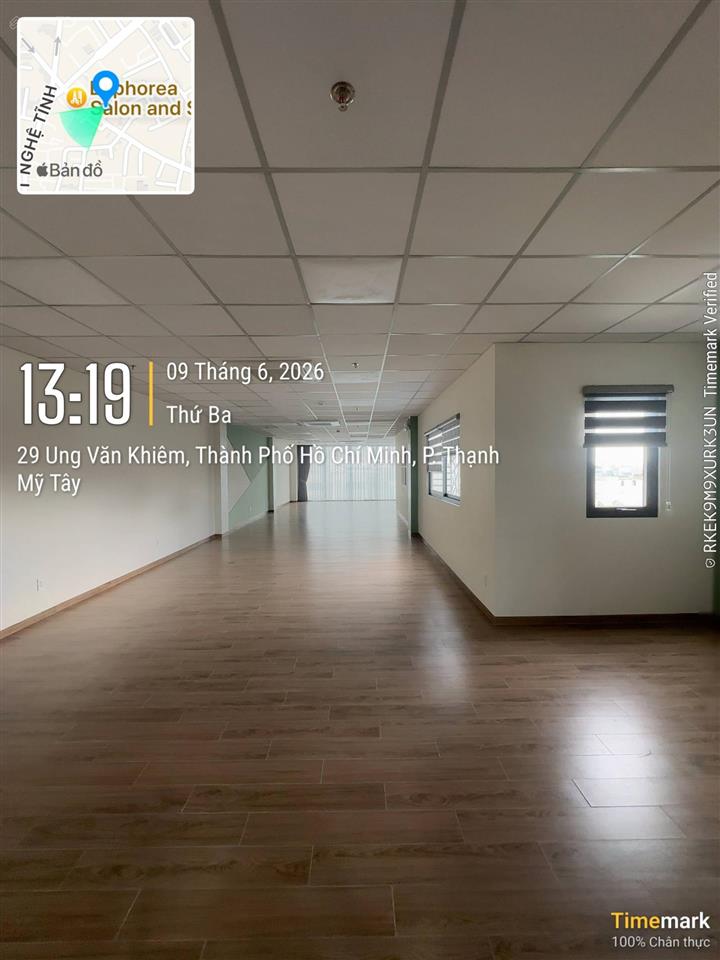 Cho thuê tòa nhà văn phòng mới 100% số 29 ung văn khiêm p thạnh mỹ tây hầm 9 tầng 8x35m, hhmg 1 thg