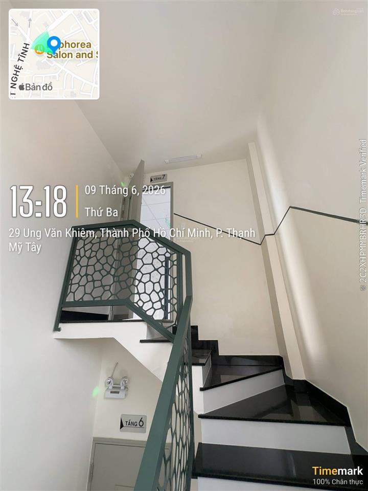 Cho thuê tòa nhà văn phòng mới 100% số 29 ung văn khiêm p thạnh mỹ tây hầm 9 tầng 8x35m, hhmg 1 thg