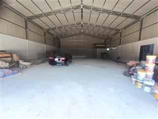 Cho thuê kho 15x25m tổng 350m2 gần sân bay liên khương, giá 13tr /tháng