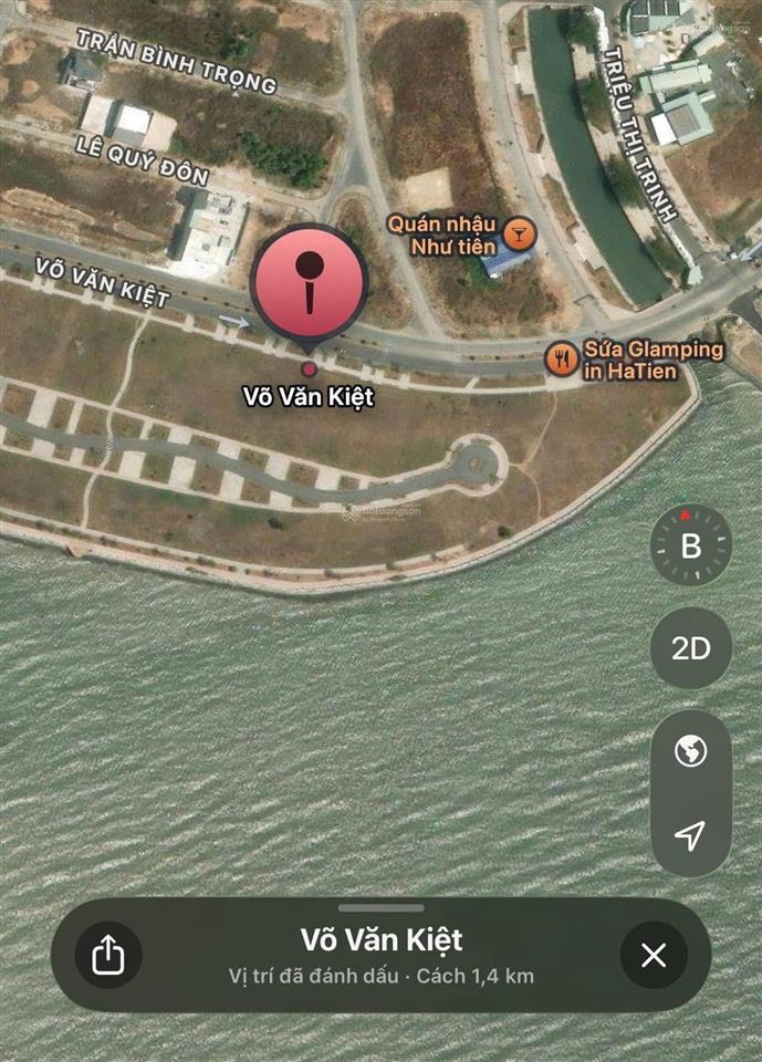 Bán nền villas đường số 6  võ văn kiệt, hà tiên, sổ đỏ, sở hữu lâu dài chỉ 4.9 tỷ/0932 185 ***