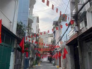 Bán nhà hẻm 4m ni sư huỳnh liên. dt 5x12,6m . cấp 4. giá 5.5 tỷ