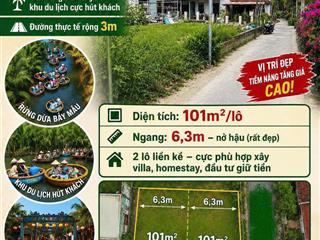 Chính chủ bán cặp đất hội an giá đầu tư