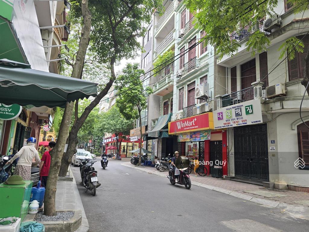 Bán gấp nhà phố đỗ quang  cầu giấy 45.8m2* mặt tiền 4.2m. view khuôn viên, vỉa hè rộng kinh doanh