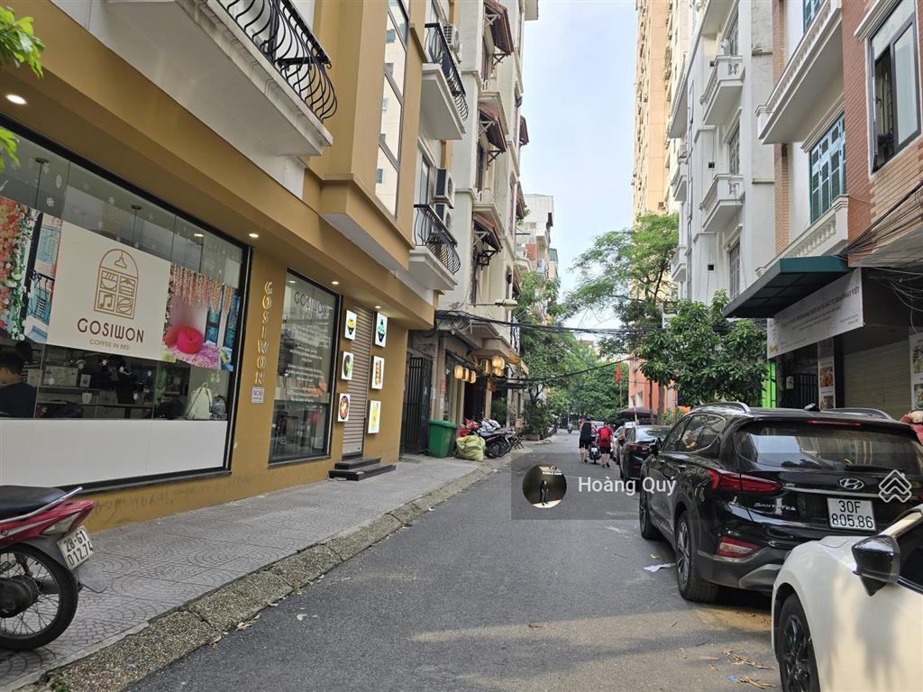 Bán gấp nhà phố đỗ quang  cầu giấy 45.8m2* mặt tiền 4.2m. view khuôn viên, vỉa hè rộng kinh doanh