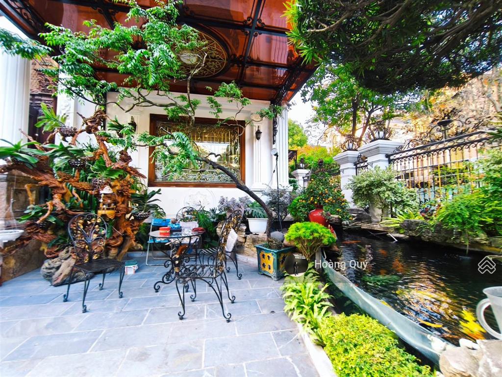 Biệt thự sân vườn kđt trung văn 186m2* mặt tiền 12m. hoàn thiện đẹp vị trí kinh doanh chỉ 58.5 tỷ