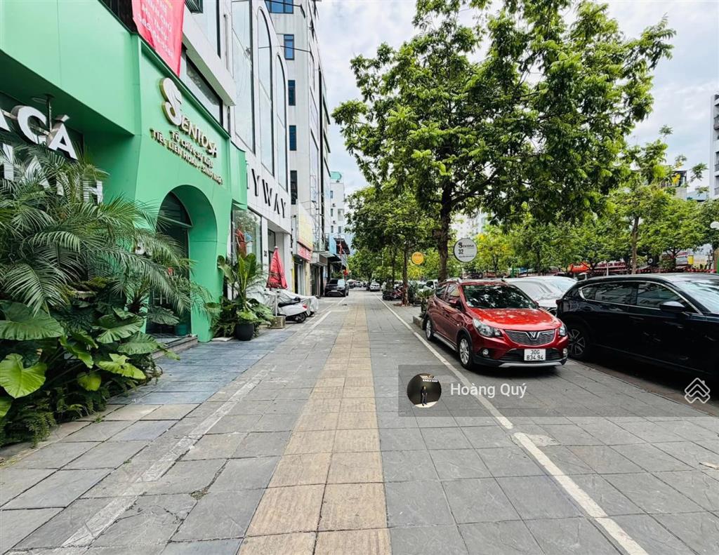 Bán gấp liền kề hđ mon  hàm nghi 100m2* mặt tiền 6m. vị trí kinh doanh, hoàn thiện đẹp chỉ 46.5 tỷ