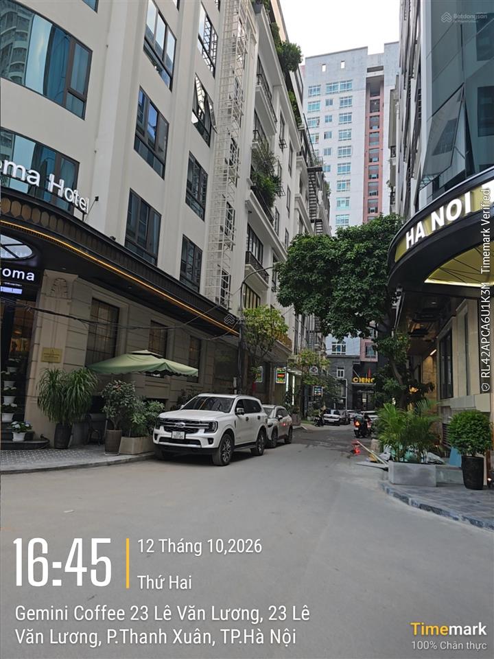 Bán gấp tòa lô góc đường lê văn lương 96m2* mặt tiển 10m. vỉa hè kinh doanh view sân chơi chỉ 54 tỷ