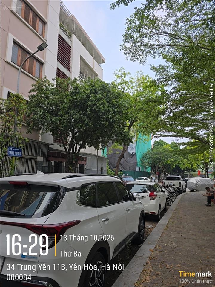 Bán gấp nhà kđt trung yên  vũ phạm hàm 116.9m2* 5 tầng. vị trí kinh doanh view khuôn viên 45.5 tỷ