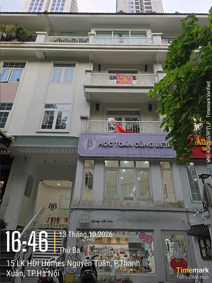 Bán gấp nhà vườn nguyễn tuân 97.5m2* mặt tiền 7.5m. vị trí kinh doanh vỉa hè rộng chỉ 45.5 tỷ