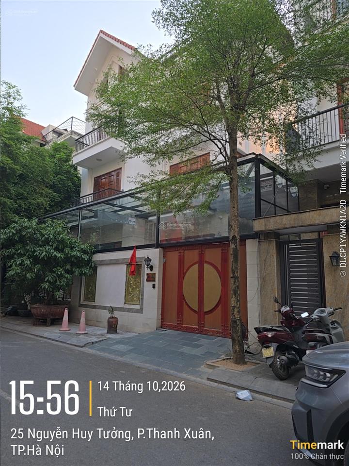 Nhà vườn kđt phố nguyễn huy tưởng 101.5m2* 5 tầng thang máy. hoàn thiện đẹp, 3 mặt thoáng chỉ 45 tỷ