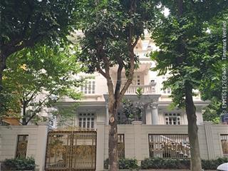 Biệt thự sân vườn kđt bán đảo linh đàm 253.7m2* mặt tiền 12.5m. view khuôn viên kinh doanh 69.5 tỷ