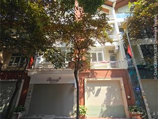 Bán gấp liền kề làng việt kiều châu âu 77m2* 4 tầng. view gần khuôn viên, vỉa hè kinh doanh 22.9 tỷ