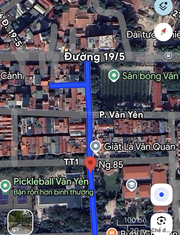 Bán liền kề văn quán vị trí đẹp, không ngập