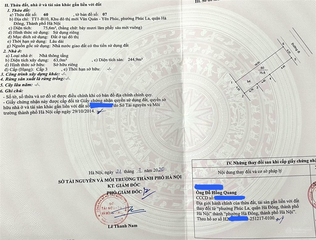 Bán nhà vị trí vip tt1 kđt văn quán, cực hiếm nhà bán, kinh doanh, cốt cao nhất kđt, trục chính