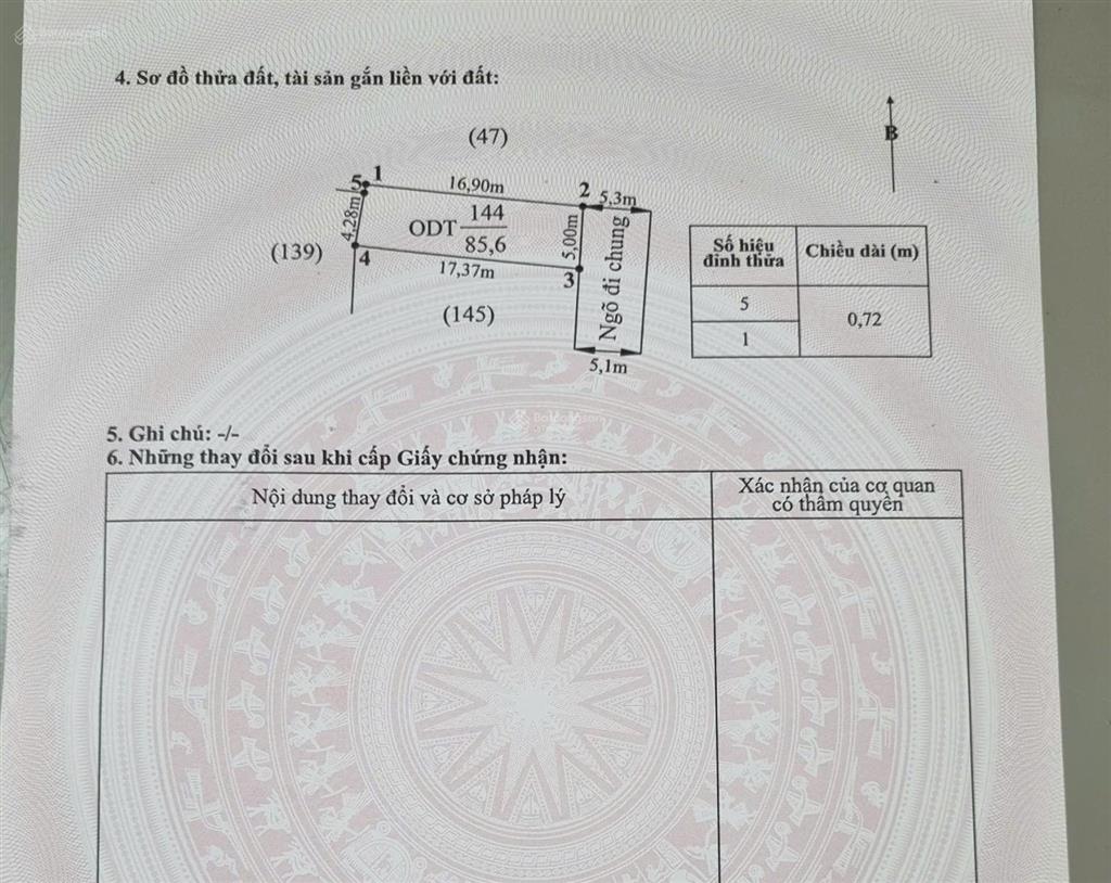 86m2 ngang 5m, đường nhựa 5m, cạnh đường cầu rào 3, chỉ nhỉnh 2 tỷ