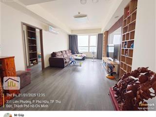 Cho thuê căn hộ 3pn 98m2 chỉ 10tr/tháng 2wc chung cư eastern 299 liên phường