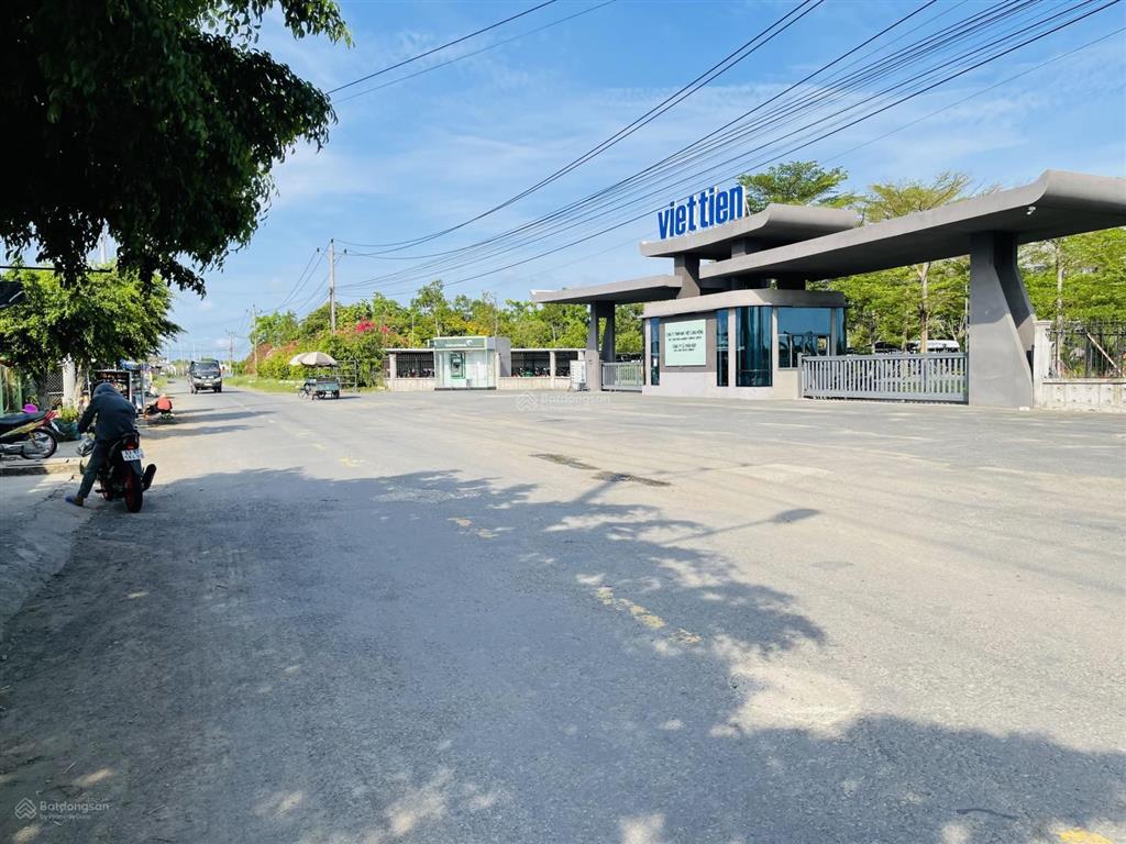 Nền thổ cư chính chủ ngay công ty việt tiến thuộc phường long hưng, tp gò công (phường sơn qui mới)