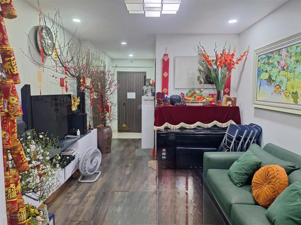 Bán căn hộ xuân mai riverside hà đông 76,4m² căn góc 2 phòng ngủ full nội thất, sổ đỏ chính chủ