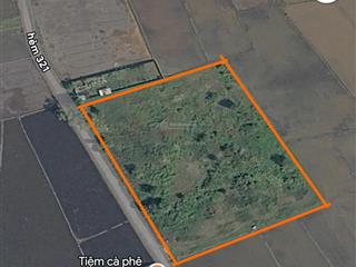 Bán quỹ đất mặt tiền đường 321, xã tân thạnh đông, huyện củ chi quy hoạch mặt tiền đường lớn