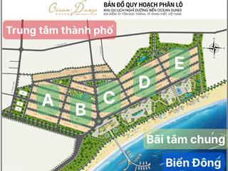 Bán nhanh lô d4 hướng phố  ocean dunes diện tích 140m2 giá 7.2 tỷ bao sổ