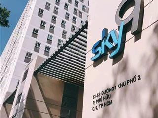 Chính chủ cần bán căn hộ chung cư sky9 quận 9, sổ hồng sẵn dt 50m 2pn 1wc giá chỉ 2,8 tỷ