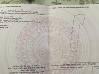 Bán đất đẹp view sông cu đê 1,72 tỷ, 3500m2 tại hòa bắc, phường hải vân, đà nẵng, hàng hiếm