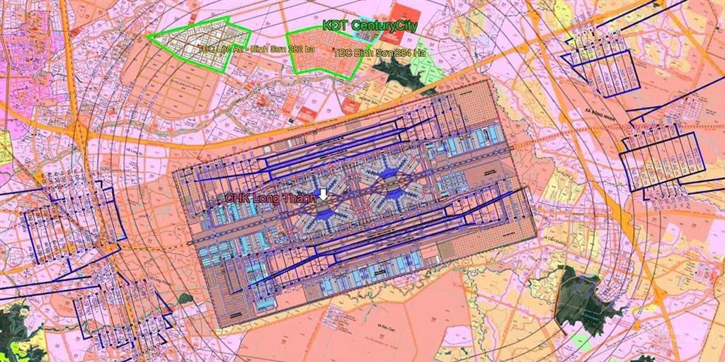 Đất nền cách sân bay long thành 2.5km, thổ cư 100%, ocb cho vay 70%, ck 1015 chỉ sjc