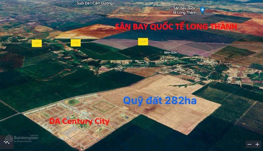 Đất nền cách sân bay long thành 2.5km, thổ cư 100%, ocb cho vay 70%, ck 1015 chỉ sjc