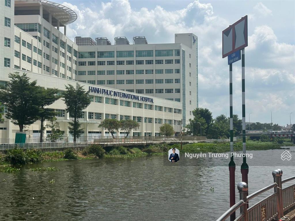 1531m2 có thổ cư đường bờ kênh sông đoạn khu biệt thự vĩnh phú  bệnh viện hạnh phúc  quốc lộ 13