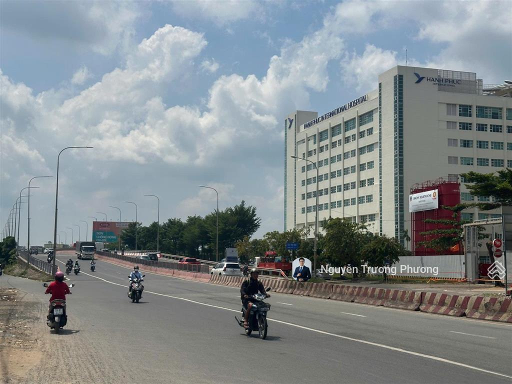 1531m2 có thổ cư đường bờ kênh sông đoạn khu biệt thự vĩnh phú  bệnh viện hạnh phúc  quốc lộ 13