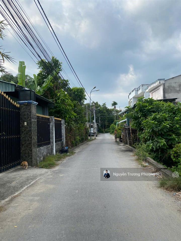 (5x20) 100m2 đất có 60m2 thổ cư, khu dân cư cách quốc lộ 13 500m, ngay sát bờ bao sông sài gòn