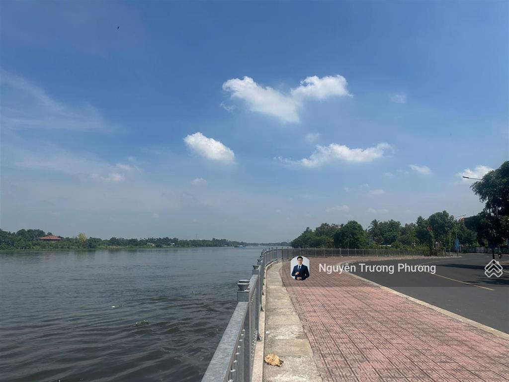 (5x20) 100m2 đất có 60m2 thổ cư, khu dân cư cách quốc lộ 13 500m, ngay sát bờ bao sông sài gòn
