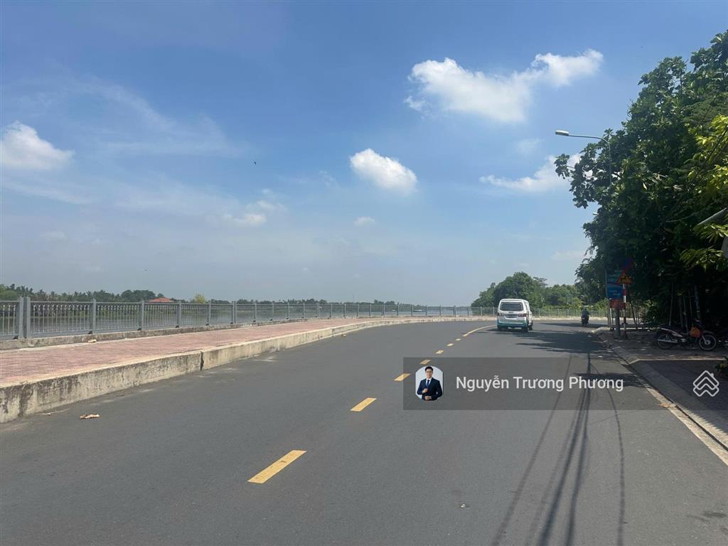 (5x20) 100m2 đất có 60m2 thổ cư, khu dân cư cách quốc lộ 13 500m, ngay sát bờ bao sông sài gòn