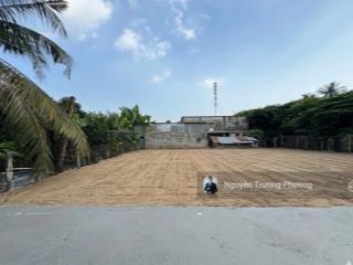 200m2 đất đang lên 120m2 thổ cư view kênh bờ bao sông sg đường 6m, hàng hiếm giá đầu tư sổ riêng