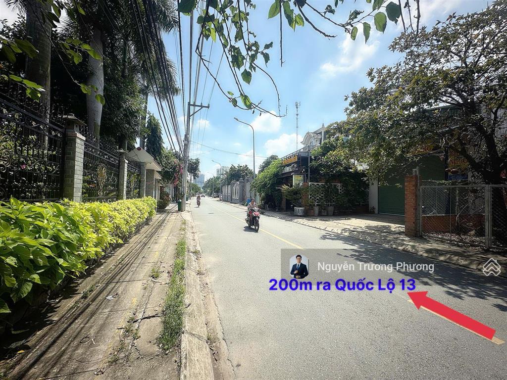 (8mx39m) đất mặt tiền kinh doanh đường vp38 nhựa 14m đường thông quốc lộ 13 và bờ bao sông sài gòn