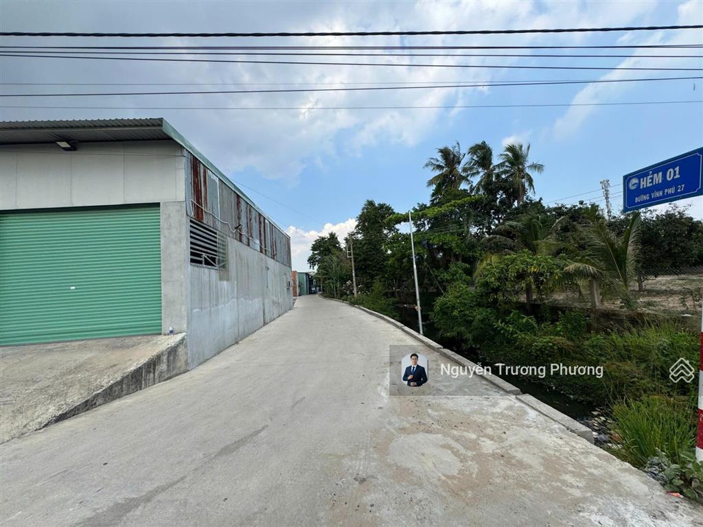 200m2 (10,28x19,3m) đất cách đê bao sông sg 50m  view kênh đường lớn 6m giá đầu tư  sổ hồng riêng