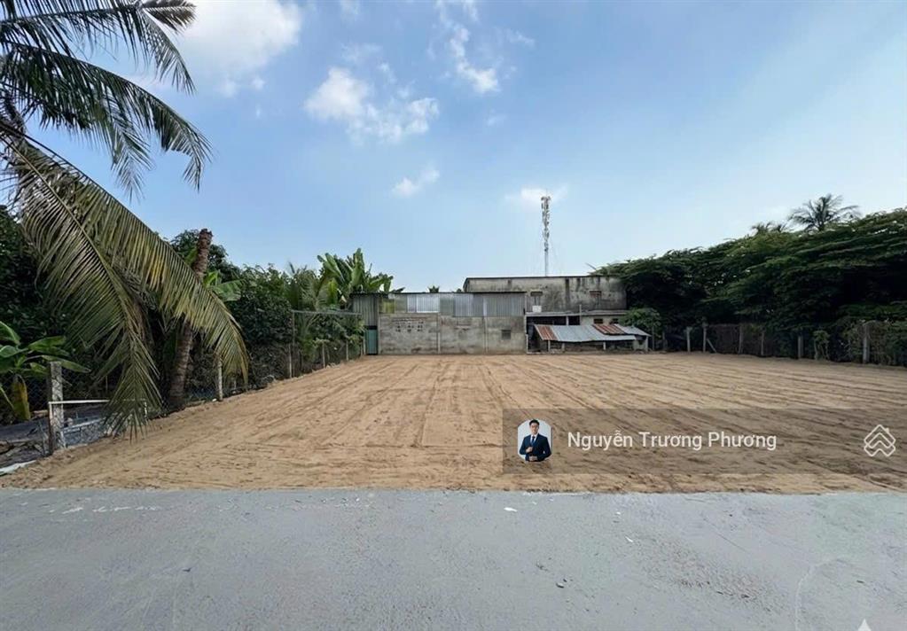 200m2 (10,28x19,3m) đất cách đê bao sông sg 50m  view kênh đường lớn 6m giá đầu tư  sổ hồng riêng