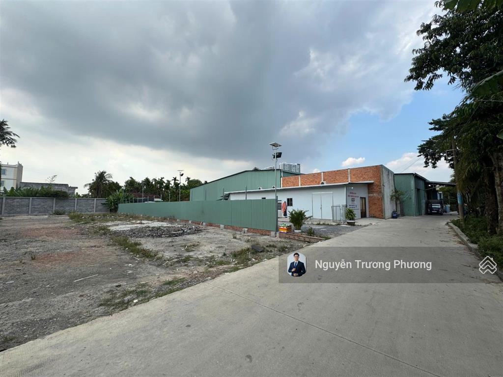 200m2 (10,28x19,3m) đất cách đê bao sông sg 50m  view kênh đường lớn 6m giá đầu tư  sổ hồng riêng