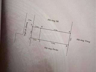 Bán nhà 2,5 tầng ngõ 63 phố cấm 41,2m2 bìa hồng 2 quyền giá 2.35 tỷ