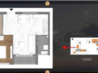 Chính chủ không tiếp môi giới, cho thuê ch happy one central  1pn 50m2 full nt  chủ 0908 278 ***