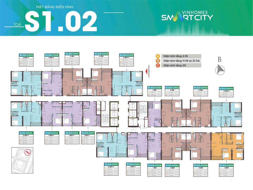 Giảm giá sâu bán gấp căn 2pn+1 góc phân khu s  vinhomes smart city  giá 3.85 tỷ bao thuế phí